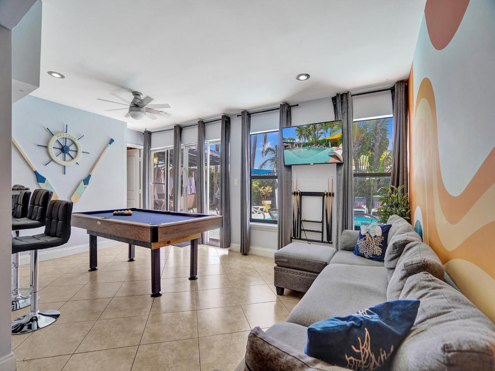 Large Gay Men'S 1 Bedroom W Gameroom Heated Pool Clothing Optional オークランド・パーク エクステリア 写真
